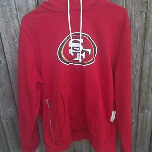 NFL Red Nike Dri-FIT Team Jersey Tag Detail